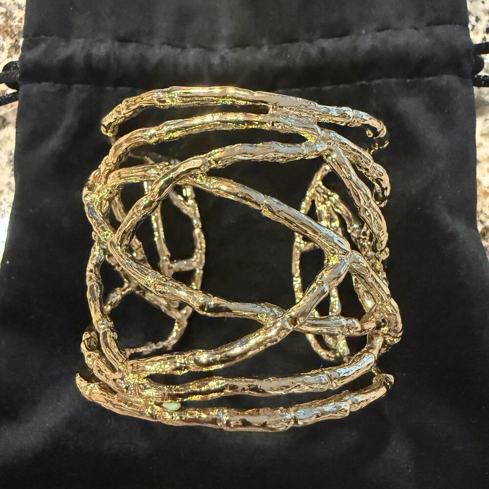 Kendra Scott - Vintage Bamboo Patricia cuff Bracelet